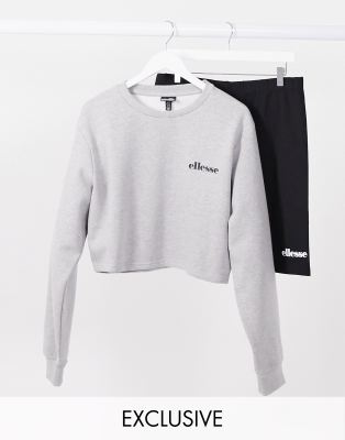 calvin klein jumper and shorts set