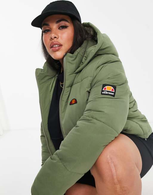 Ellesse cropped sale puffer jacket