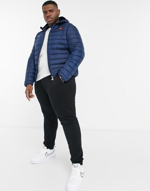 ellesse - PLUS - Foret jombardy-jakke i marineblå, 4 af 4