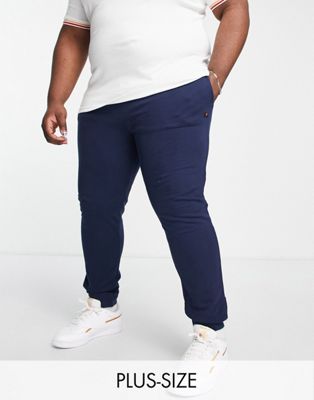 ellesse plus jogger with logo in navy