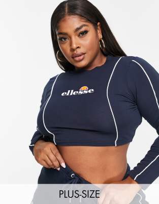 ellesse crop top