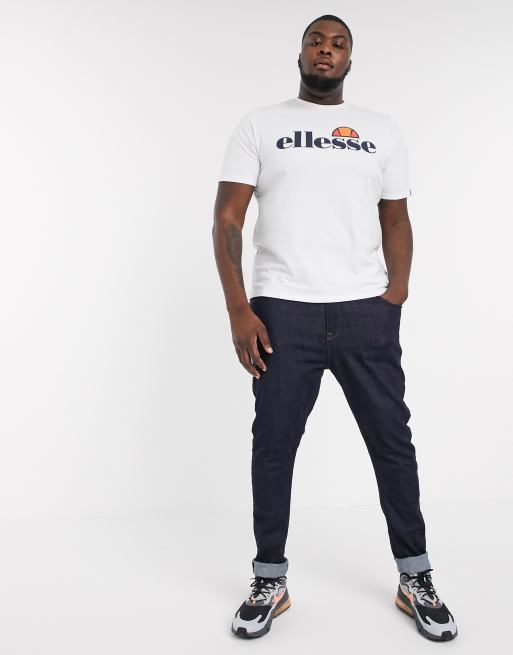 ellesse Plus Prado t-shirt with classic logo in white