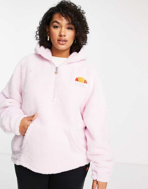 Ellesse tape fleece full zip hoodie deals