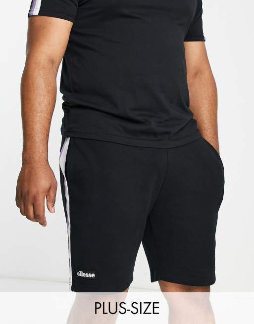 ellesse plus  short with logo in black