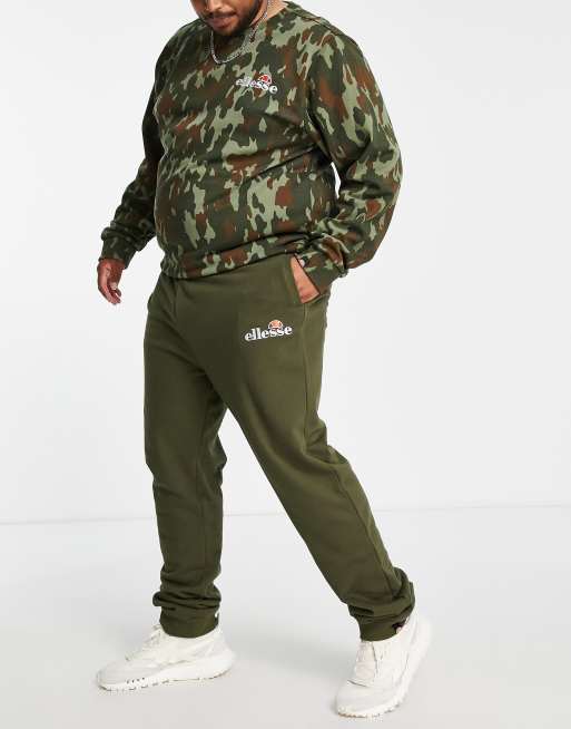 Ellesse khaki hot sale tracksuit