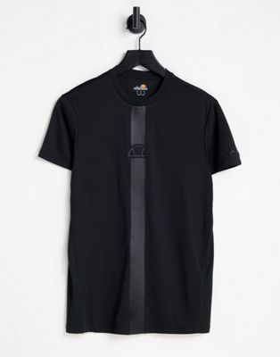 ellesse plus t-shirt with tonal branding in black
