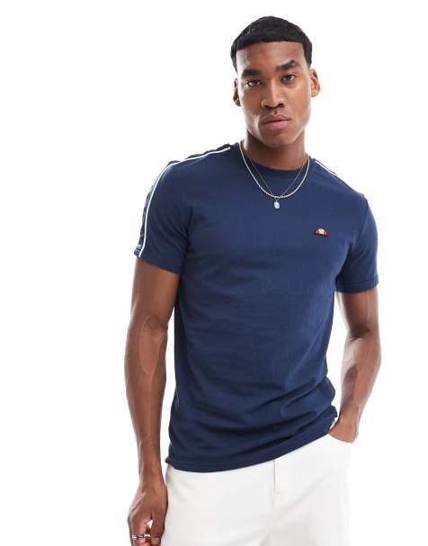 ellesse - Popipo - T-shirt blu navy con logo piccolo - view 1