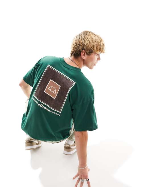 ellesse - Portier - T-shirt verde scuro 