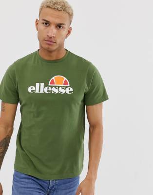 ellesse Prado t- shirt in dark green | ASOS