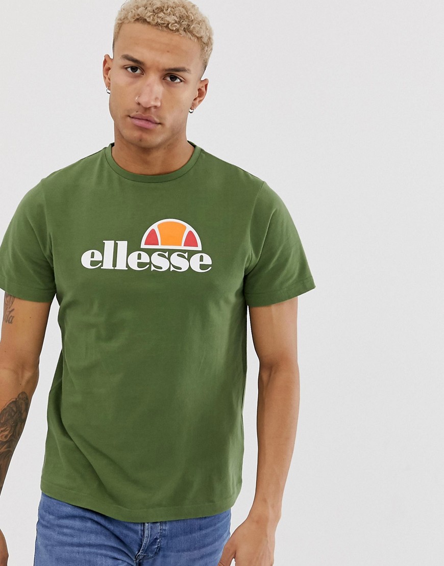 Ellesse - Prado - T-shirt in donkergroen