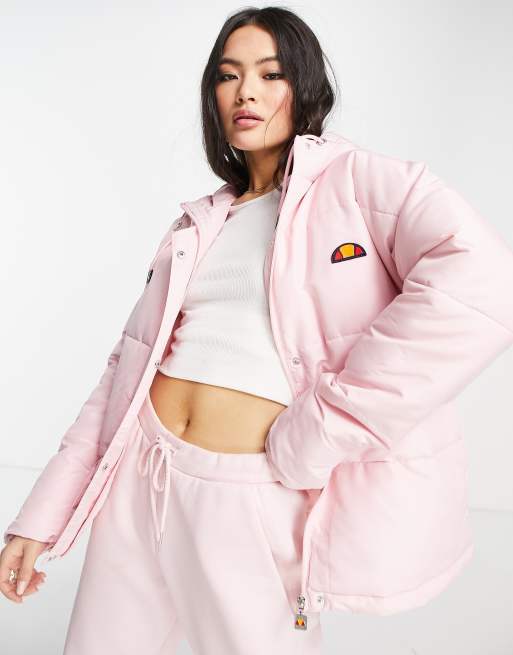 Ellesse pink outlet jacket