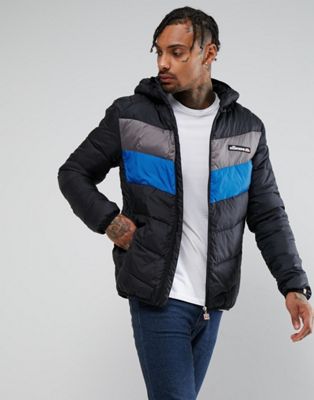 Ellesse Puffer Jacket With Chevron 