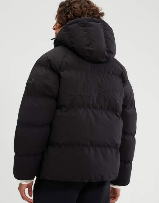 ellesse Raffaele padded jacket in black, 2 of 4