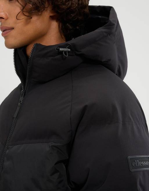 ellesse Raffaele padded jacket in black, 3 of 4