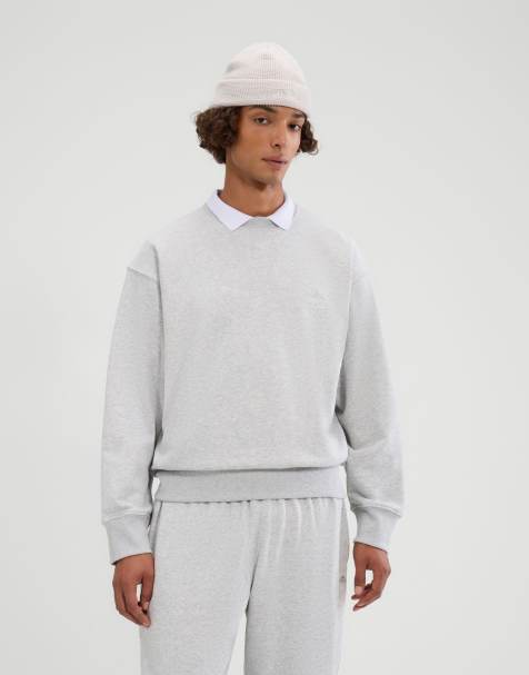 ellesse Rafori sweatshirt in light grey marl - view 1