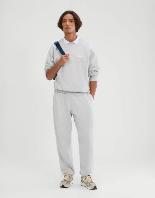 ellesse Rafori sweatshirt in light grey marl, 3 of 4