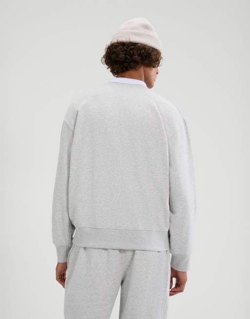 ellesse Rafori sweatshirt in light grey marl, 4 of 4
