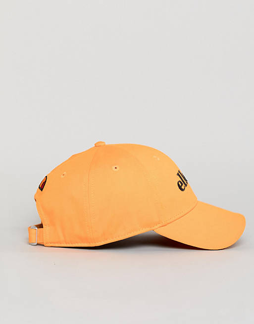 ellesse Ragusa baseball cap with logo in orange | ASOS