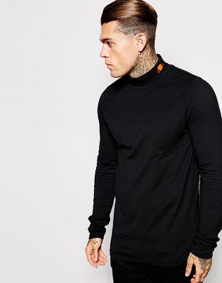 Ellesse Re-Issue Long Sleeve Roll Neck 