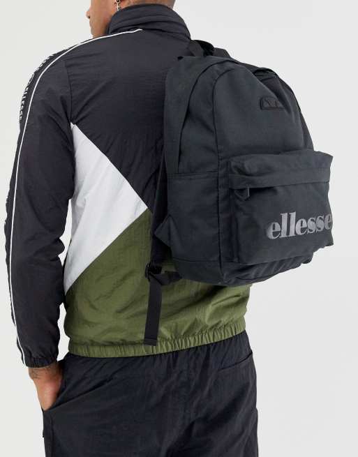 Gezond eten Koreaans Vooraf ellesse Regent logo backpack in black | ASOS