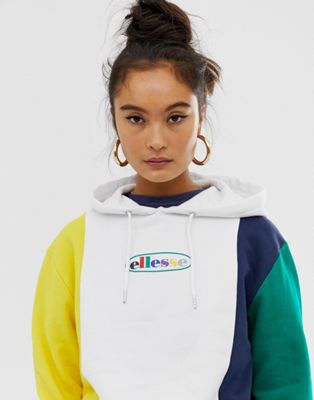 ellesse rainbow hoodie