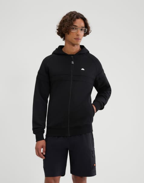 ellesse Rimella fz hoody in black - view 1