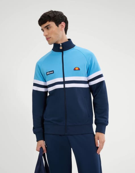 ellesse Rimini track jacket in blue/navy - view 1