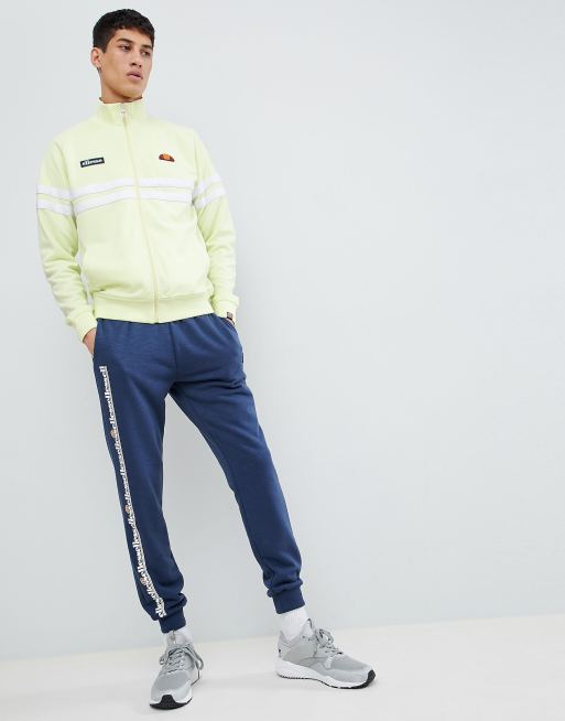 Ellesse rimini best sale track top yellow