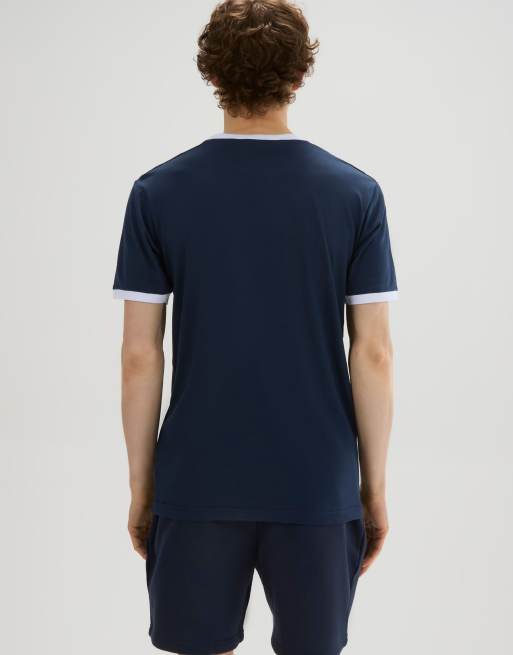 ellesse Ringetto tee in navy, 2 of 4