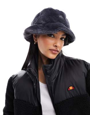 Ellesse Risso bucket hat in dark grey  - ASOS Price Checker