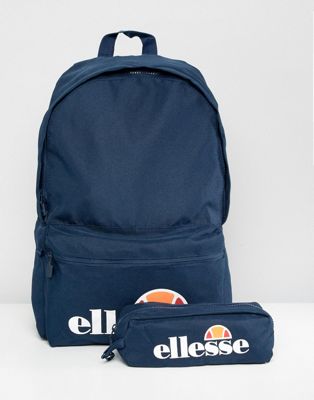 ellesse backpack and pencil case