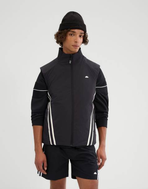 ellesse Rushano gilet in black - view 1
