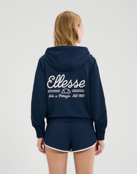 ellesse Saincome track top in navy