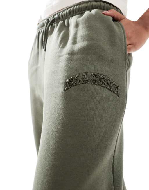 Ellesse – Sana – Joggersy z szerokimi nogawkami w kolorze khaki, 2 z 5