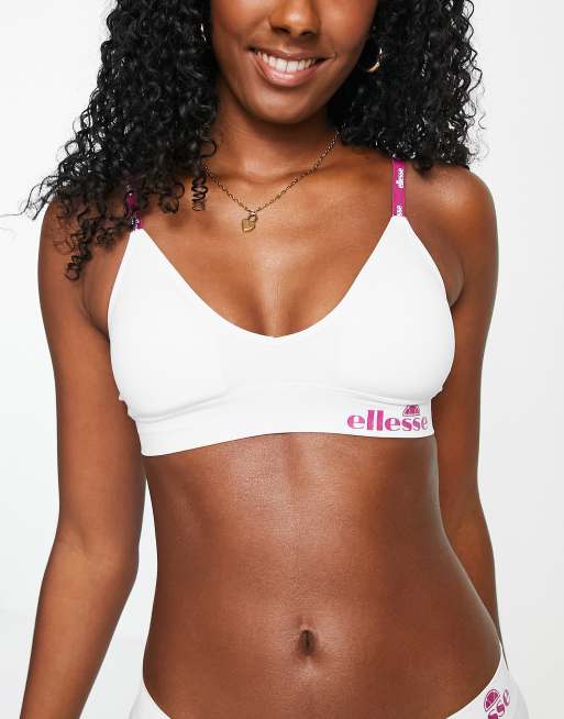 ellesse seamfree briefs in white