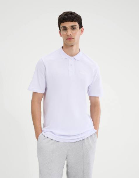 ellesse Senago polo in white
