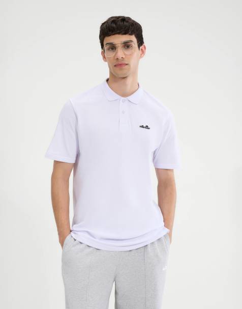 ellesse Senago polo in white - view 1