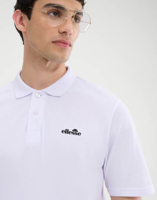 ellesse Senago polo in white, 3 of 4