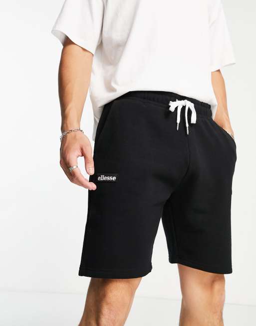 Black store ellesse shorts