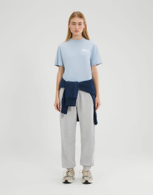 ellesse Soffio tee in light blue, 3 of 4