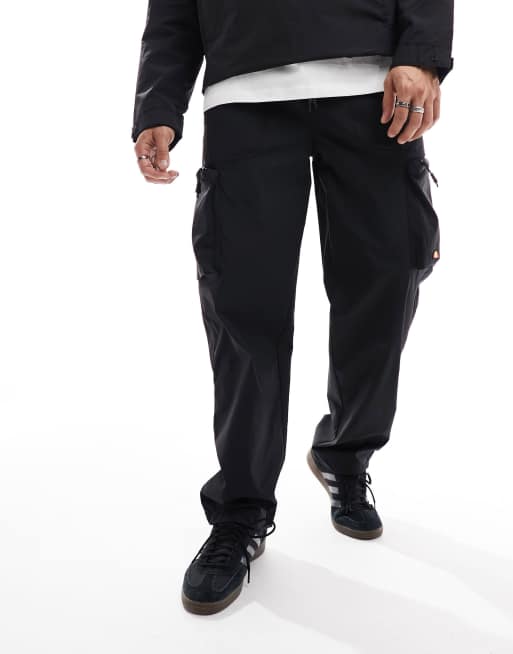 Ellesse Squadron cargo pants in black