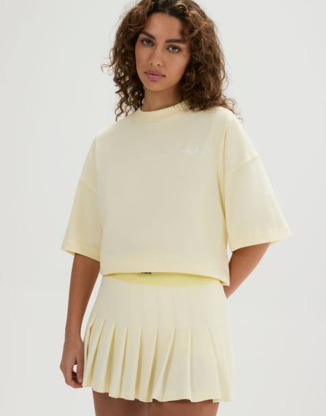 ellesse Statte t-shirt in light yellow