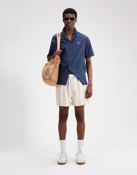 ellesse Staziona swim short in off white - view 1