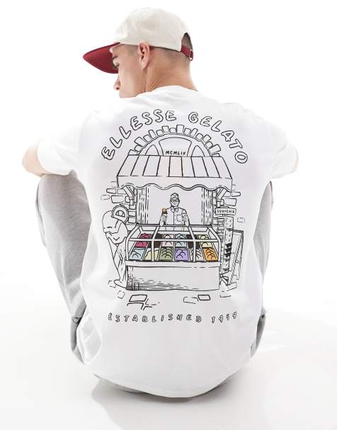 Ellesse - Stradone - T-shirt bianca - view 1