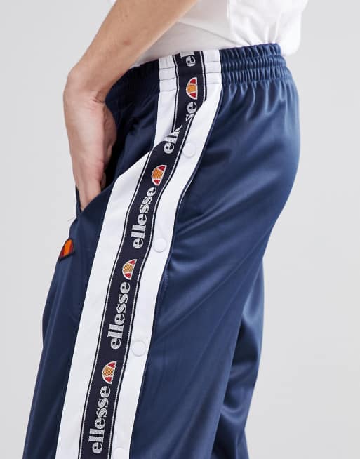 Ellesse popper store track pants