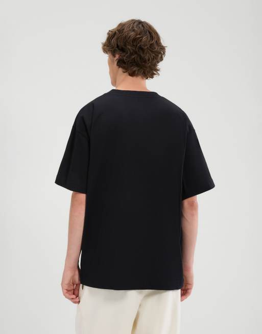 ellesse Suisio t-shirt in black, 4 of 4