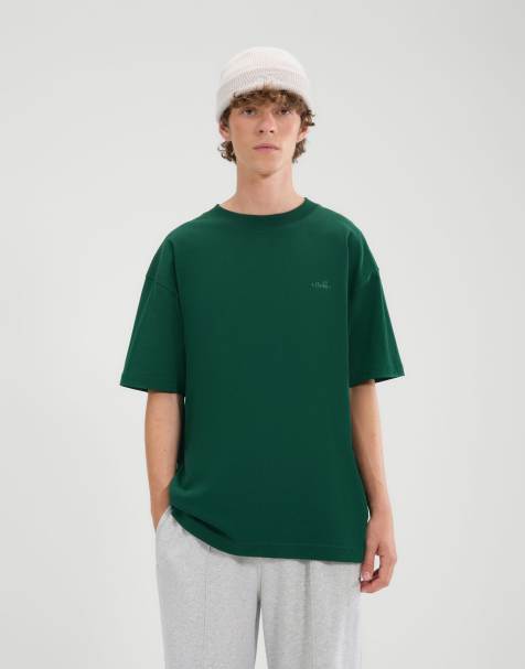ellesse Suisio t-shirt in dark green - view 1