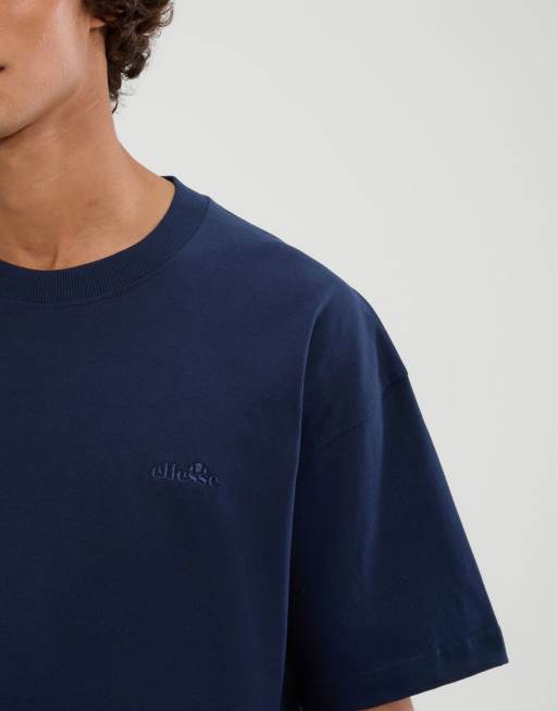 ellesse Suisio t-shirt in navy, 4 of 4