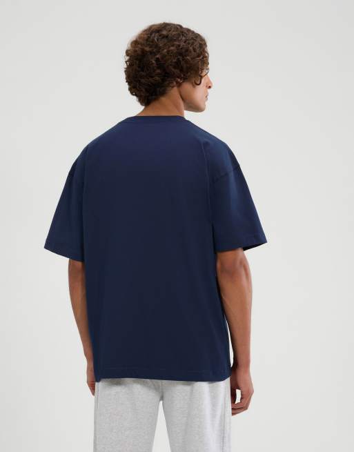 ellesse Suisio t-shirt in navy, 4 of 4