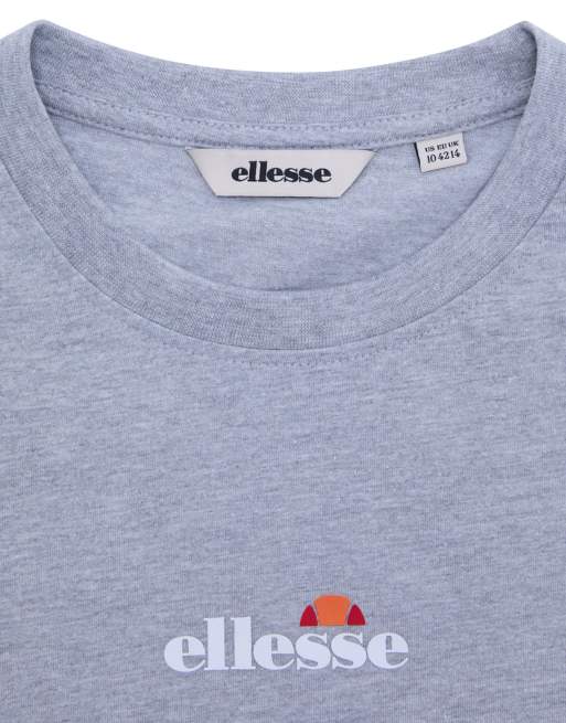 ellesse Svetta 2 tee in light grey marl, 3 of 4